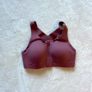 NWOT Lululemon enlite front zip bra 34 C